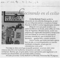 Cocinando en el exilio  [artículo].