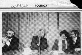 Valdés dijo que la ley antiterrorista del régimen militar "no fue eficaz"  [artículo].