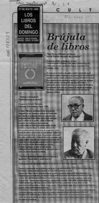 Brújula de libros  [artículo] Emilio Oviedo.