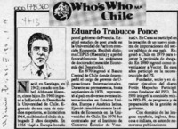 Eduardo Trabucco Ponce  [artículo].