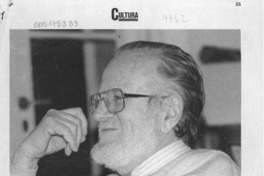 Un escritor en carne viva  [artículo] Roberto Brodsky.