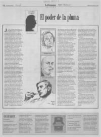 El poder de la pluma