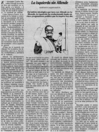 La izquierda sin Allende