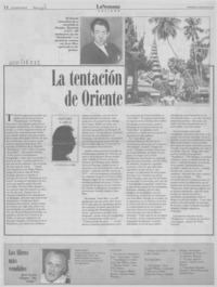 La tentación de Oriente