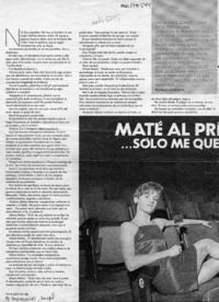 Maté al príncipe azul -- sólo me queda olvidarlo  [artículo] Paula Donoso B.