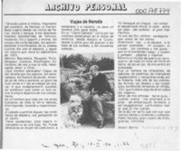 Viajes de Neruda  [artículo] Alvaro Barros.