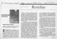 Según pasan los años  [artículo] H. P. V.