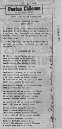 Poetas chilenos de nuestro siglo  [artículo] Juan Guixé Cañizares.