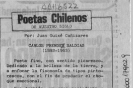 Poetas chilenos de nuestro siglo  [artículo] Juan Guixé Cañizares.