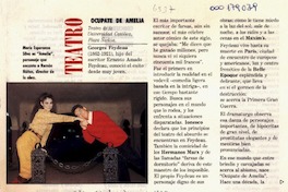 Ocúpate de Amelia  [artículo].