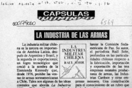 La Industria de las armas