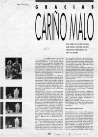 Gracias cariño malo  [artículo] Marietta Santi.