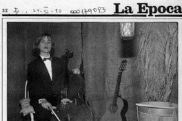 El ensueño y el delirio sonoros  [artículo] Maura Brescia.