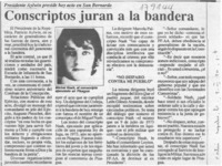 "No disparo, señor contra mi pueblo"  [artículo].