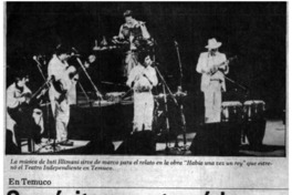 Con éxito se estrenó la obra "Había una vez un rey"