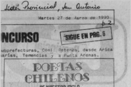 Poetas chilenos de nuestro siglo  [artículo] Juan Guixé Cañizares.