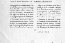 Estudios de Historia del Derecho