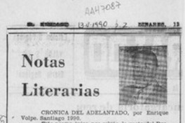 Notas literarias