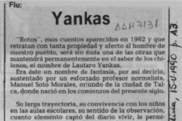 Yankas  [artículo] Flu.