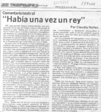 "Había una vez un rey"