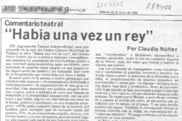 "Había una vez un rey"