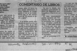 "Un niño nació judío"  [artículo] Antonio Rojas Gómez.