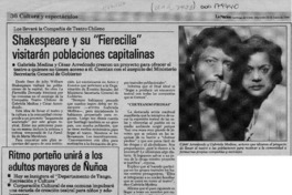 Shakespeare y su "Fierecilla" visitarán poblaciones capitalinas  [artículo].