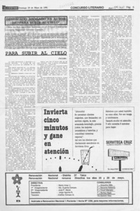 Destacado abogado es autor de "Para subir al cielo"  [artículo].