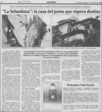 "La Sebastiana", la casa del poeta que espera destino