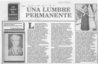 Una lumbre permanente  [artículo] Miguel Angel Godoy.