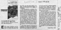 La leyenda del lago Como  [artículo] Sergio Peña y Lillo.