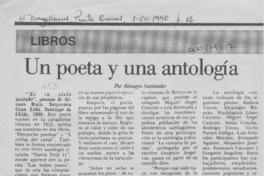 Un poeta y una antología  [artículo] Almagro Santander.