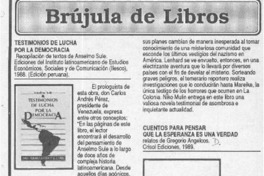 Brújula de libros  [artículo].