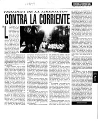 Teología de la liberación, contra la corriente  [artículo] Sergio Sánchez.