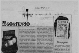 Tiempo pleno  [artículo].