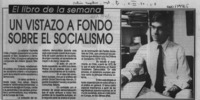 Un Vistazo a fondo sobre el socialismo  [artículo].