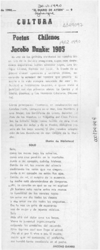 Poetas chilenos  [artículo] Ratón de biblioteca.