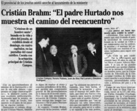 Cristián Brahm, "El padre Hurtado nos muestra el camino del reencuentro"