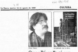 Omar Pérez llegó con "La pandilla de Malmö"  [artículo].