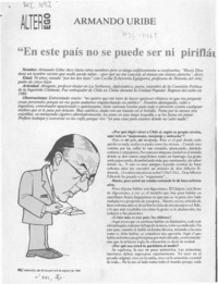 "En este país no se puede ser ni pirifláutico ni poetícola"  [artículo] Pamela Jiles.