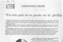 "En este país no se puede ser ni pirifláutico ni poetícola"  [artículo] Pamela Jiles.