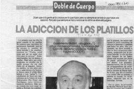 La adicción de los platillos  [artículo] Godofredo Stutzin.