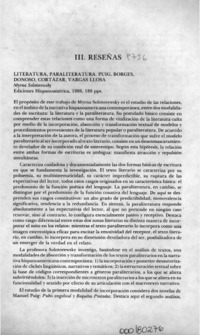 Literatura, paraliteratura