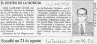 El Rostro de la noticia  [artículo].