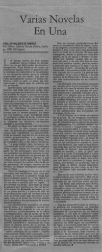 Varias novelas en una