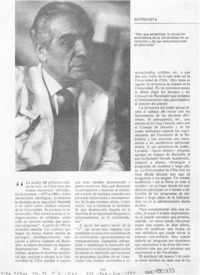 La U. debe volver a señalar el camino  [artículo] Oscar González Campos.