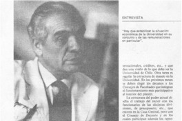 La U. debe volver a señalar el camino  [artículo] Oscar González Campos.