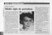 Medio siglo de periodista  [artículo].