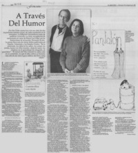 A través del humor