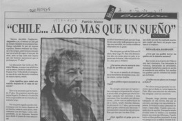 "Chile -- algo más que un sueño"  [artículo] María Pía Matta.